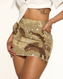 Camo 2 Mini Skirt